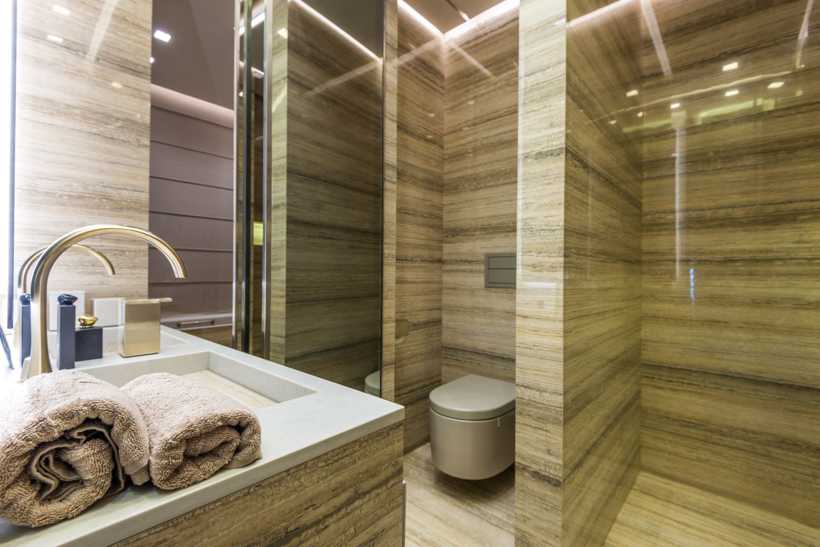 Powder rooms detail